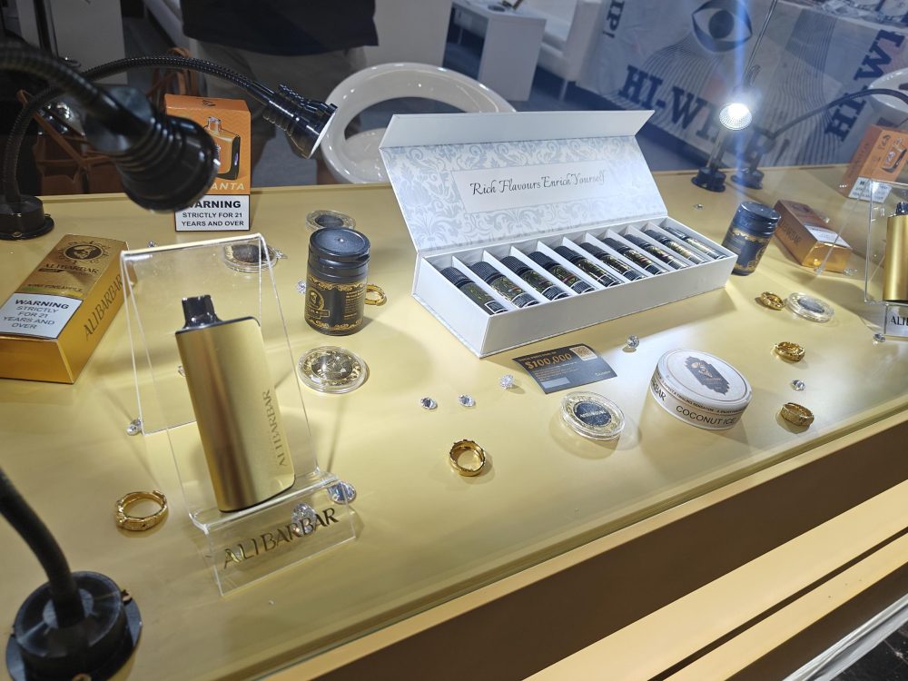 Alibarbar vapes at Intertabac 2024